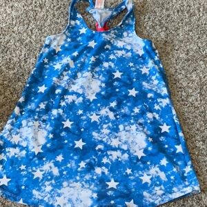 Cat & Jack Blue and White Swim Coverup